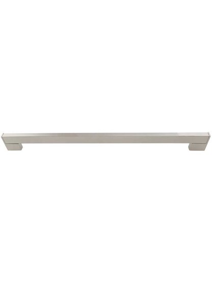 Tenor Wide Cabinet Pull - 15 1/4 inch Center-to-Center in Satin Nickel.
